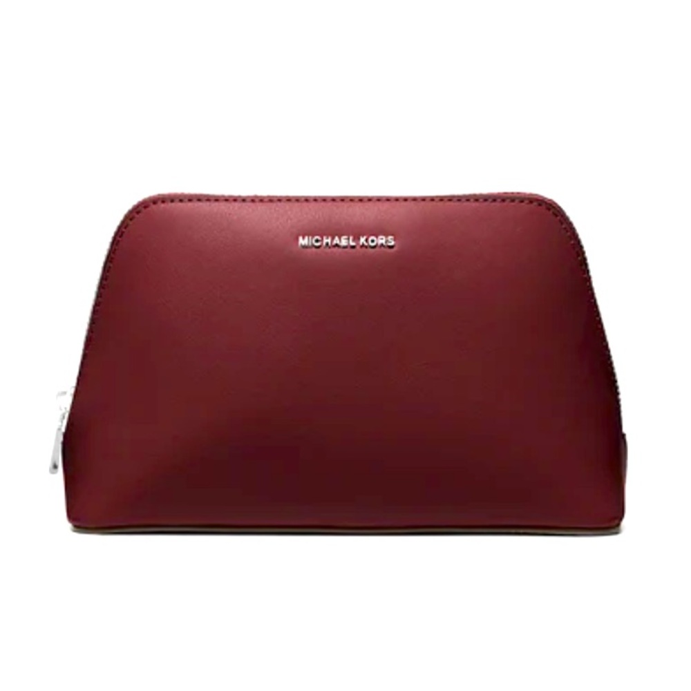 MICHAEL KORS Jet Set Medium Leather Travel Kit New